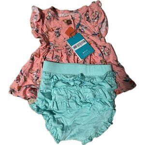 Posh Peanut Bunny Bummie Set- 12-18 Months- NWT